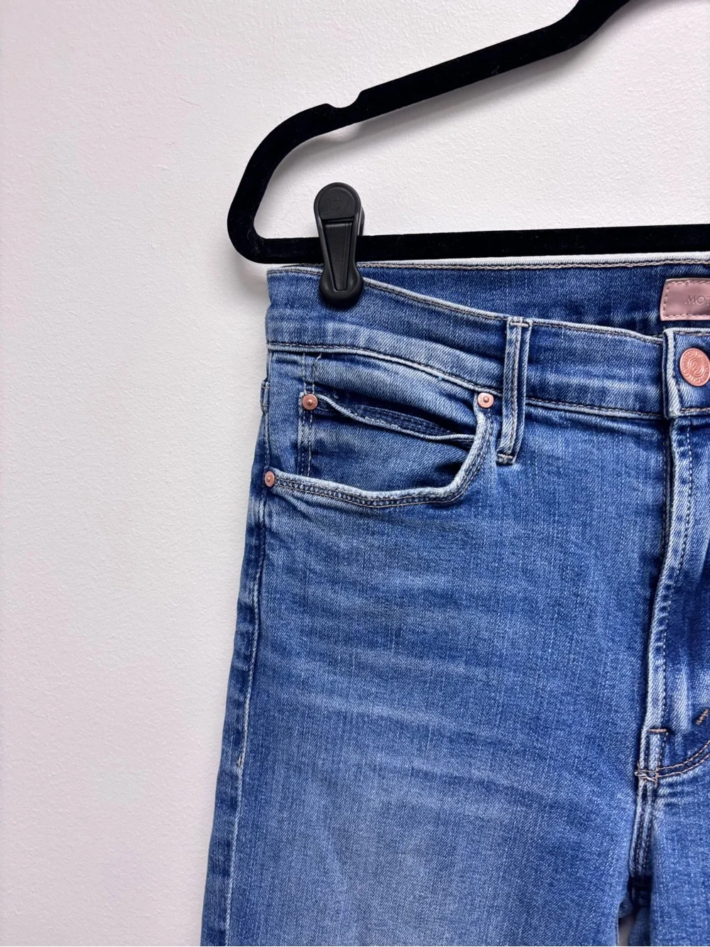 MOTHER Denim The Mid Rise Dazzler Ankle Jeans Healing Jar Size 29